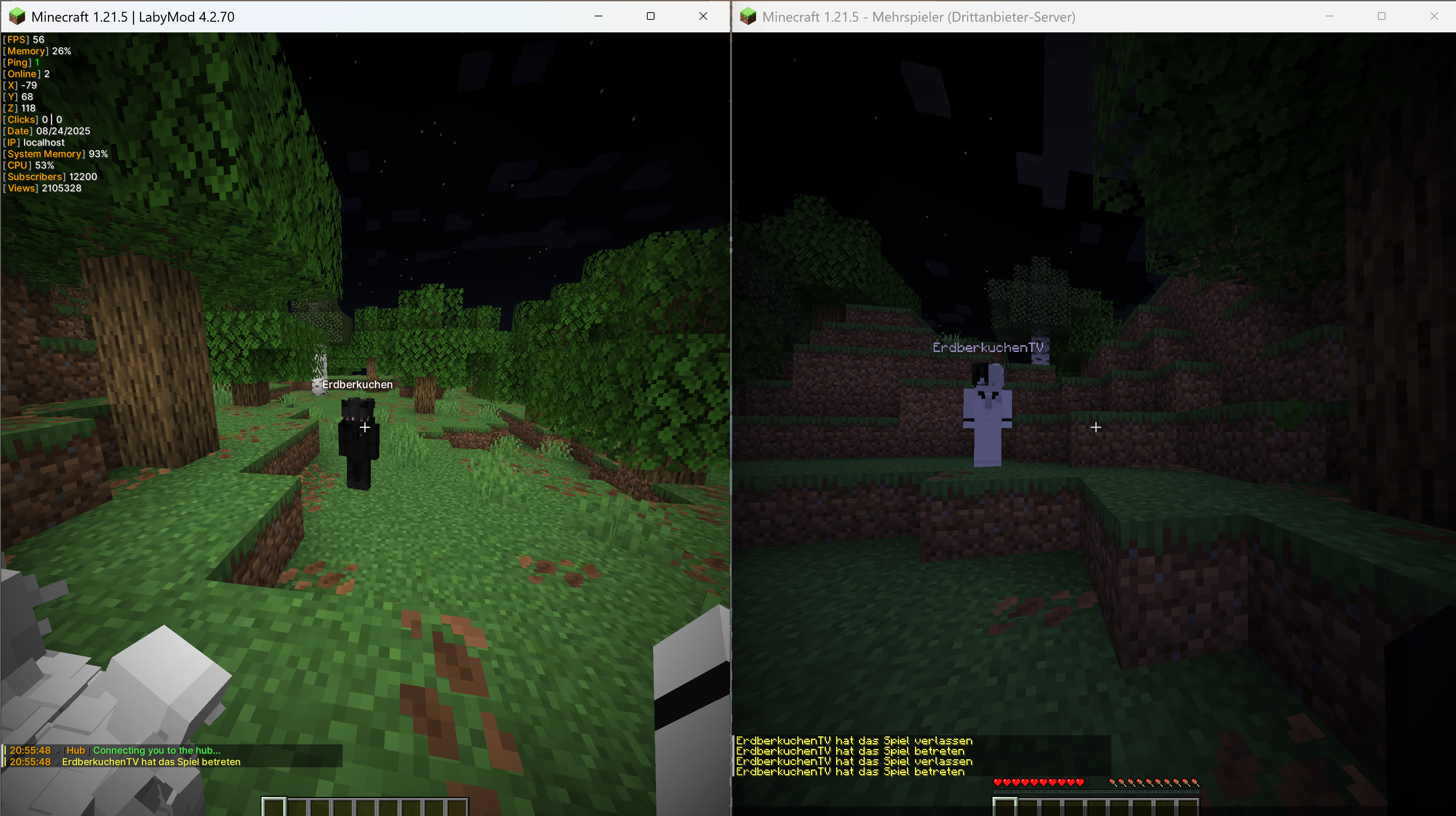 Hub Plugin (BungeeCord)